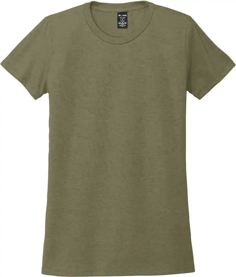 Allmade Al2008 Women’s Tri-blend Tee - Olive you Green