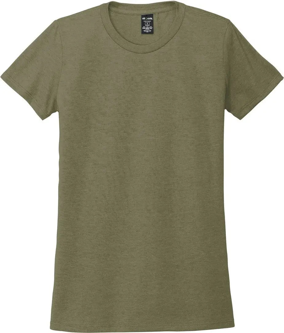 Allmade Al2008 Allmade Women’s Tri-blend Tee - Olive you Green