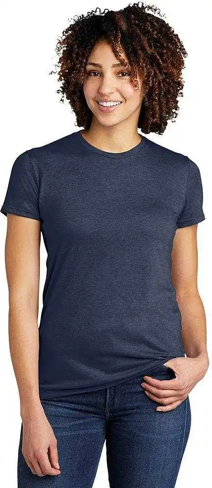 Allmade Al2008 Women’s Tri Blend Tee Rebel Blue