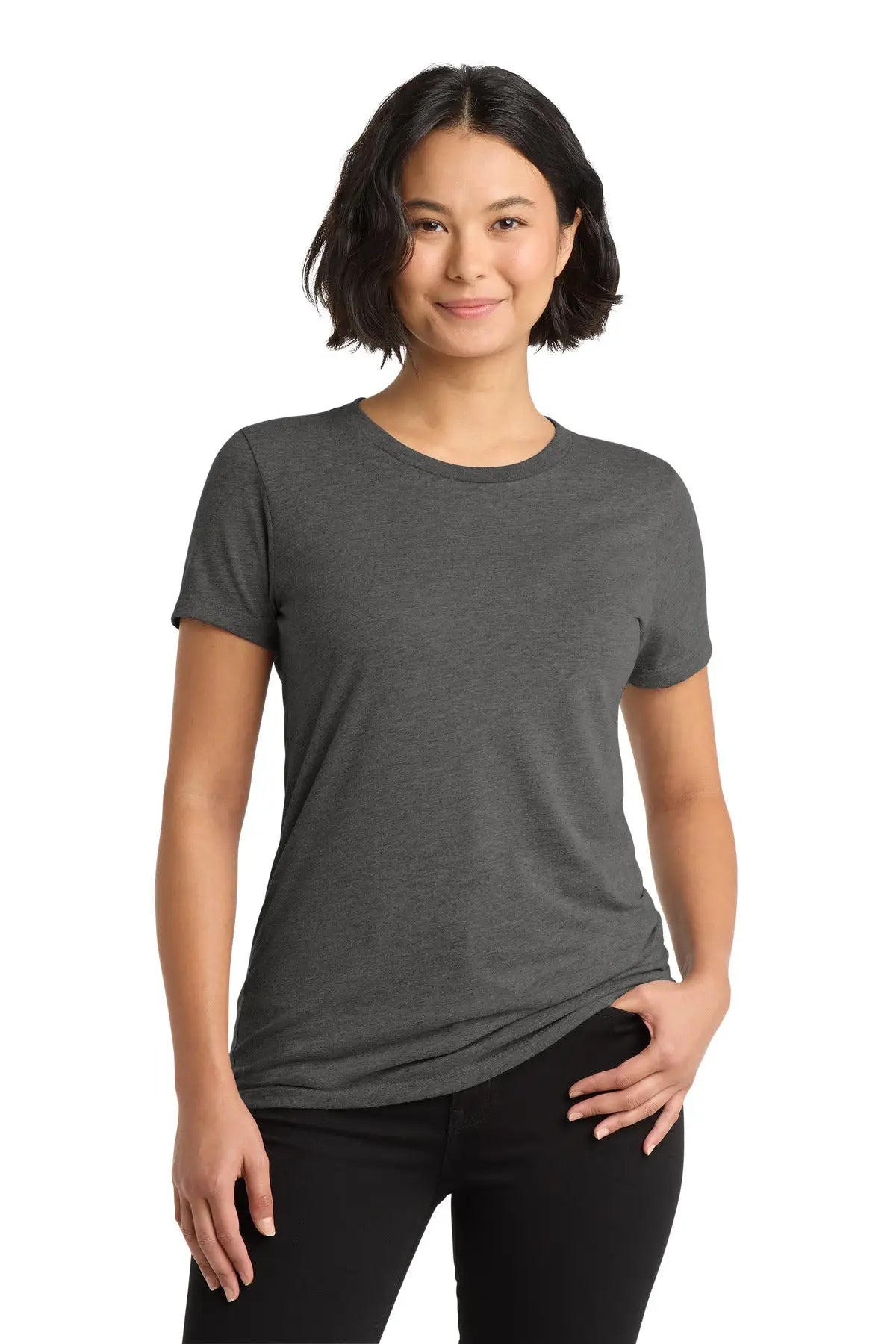 Allmade Al2008 Women’s Tri-blend Tee - Space Black