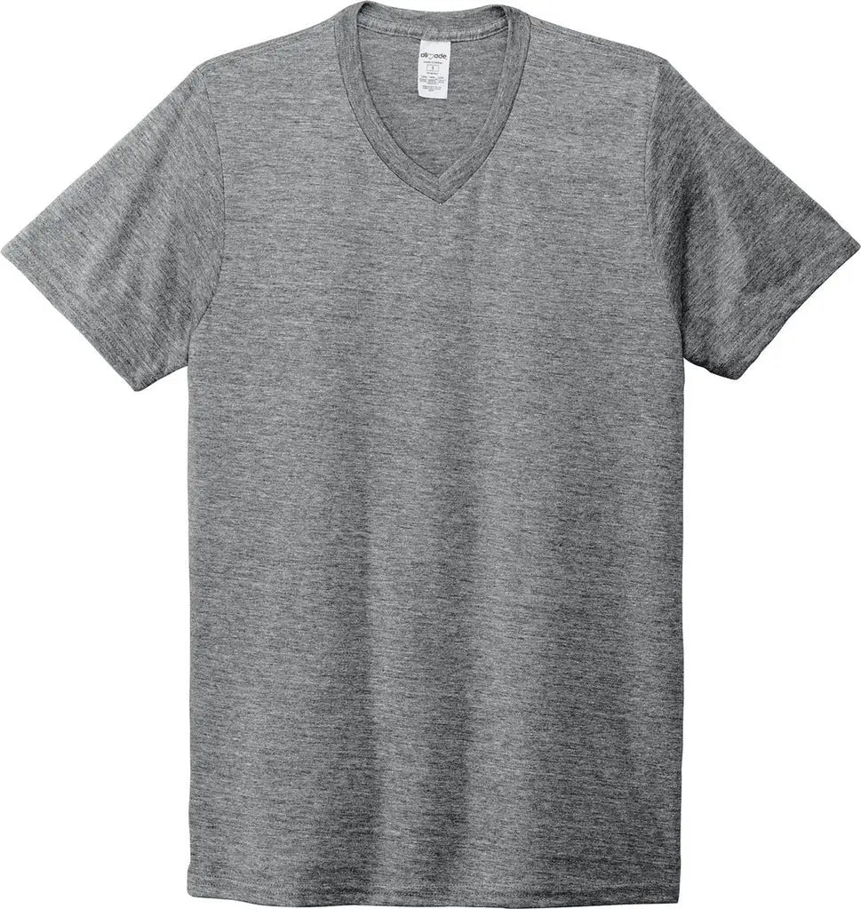 Allmade Al2014 Allmade Unisex Tri-blend V-neck Tee - Aluminum Gray