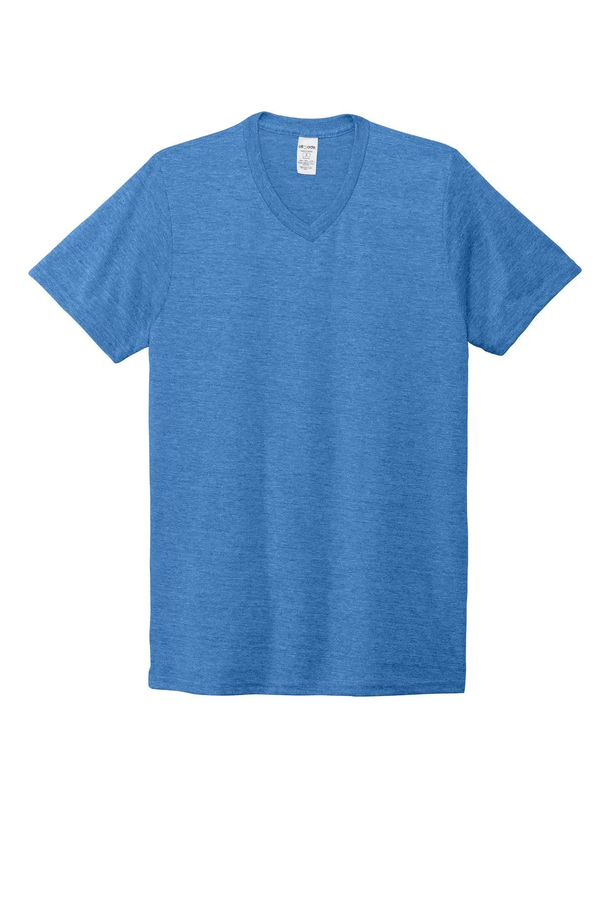 Allmade Al2014 Allmade Unisex Tri-blend V-neck Tee - Azure Blue