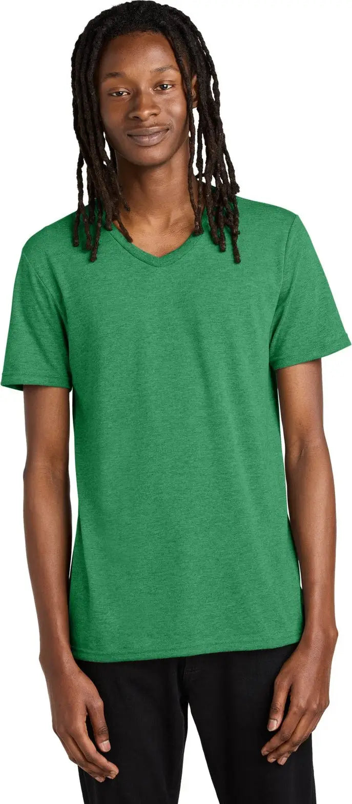 Allmade Al2014 Allmade Unisex Tri-blend V-neck Tee - Enviro Green - Adult Xs