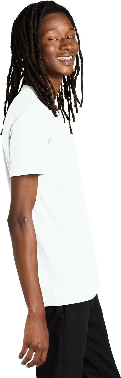 Allmade Al2014 Allmade Unisex Tri-blend V-neck Tee - Fairly White