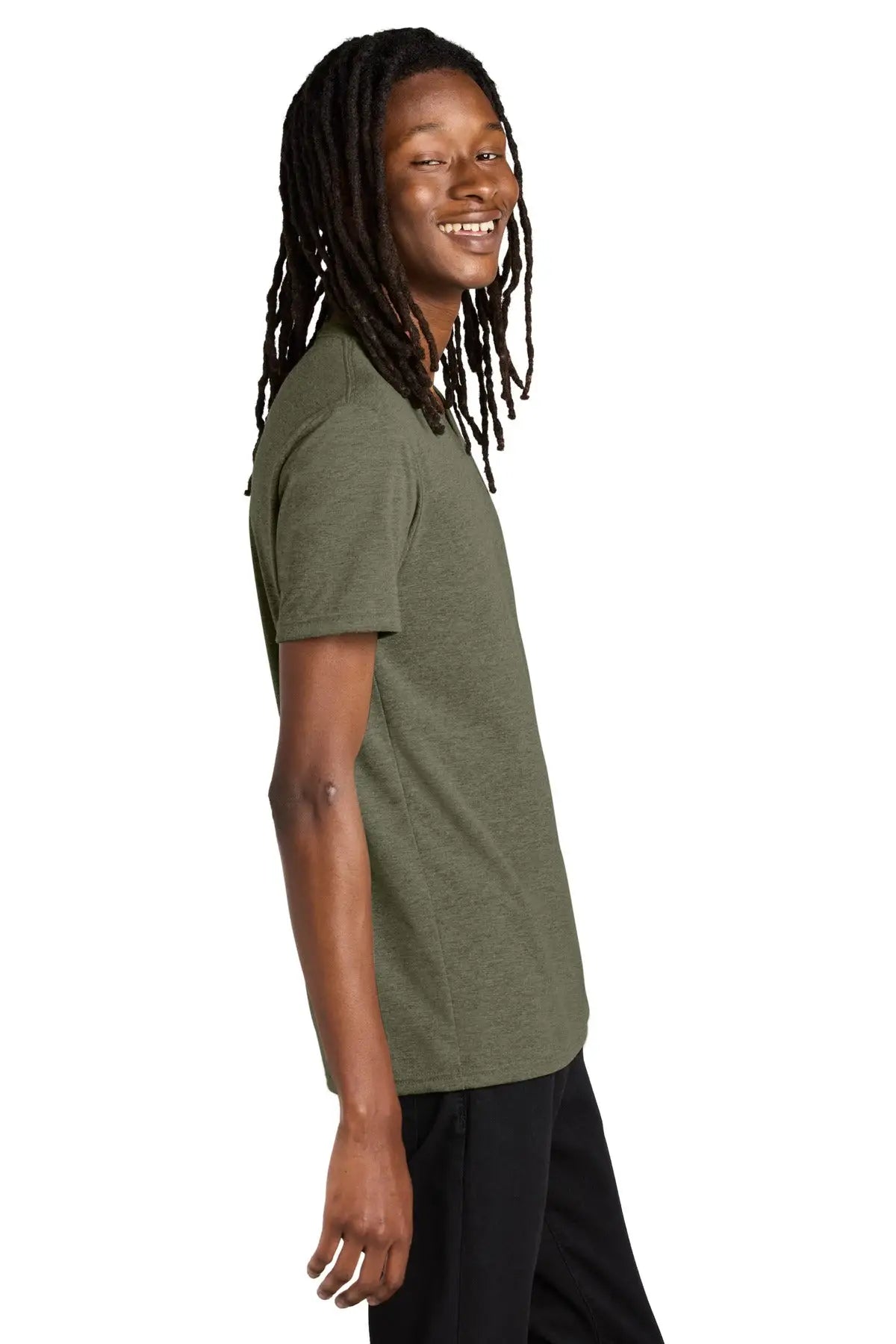 Allmade Al2014 Allmade Unisex Tri-blend V-neck Tee - Olive you Green