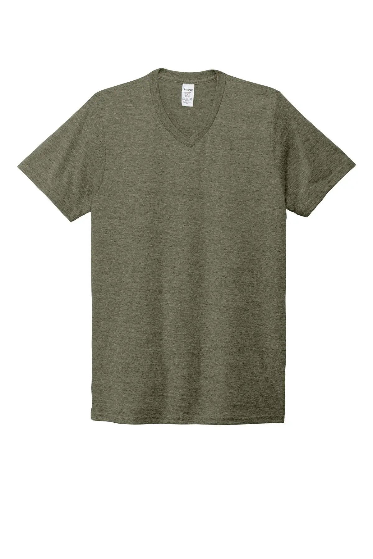 Allmade Al2014 Allmade Unisex Tri-blend V-neck Tee - Olive you Green