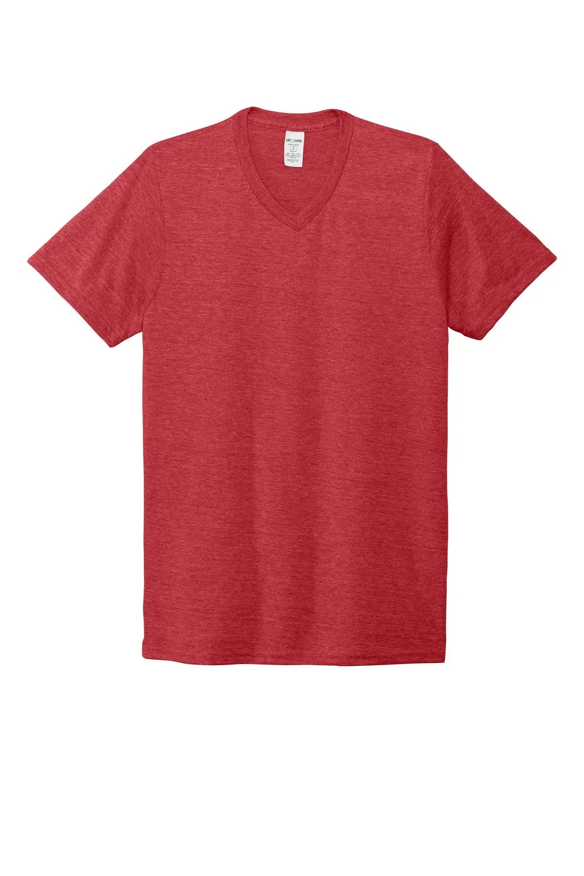 Allmade Al2014 Allmade Unisex Tri-blend V-neck Tee - Rise Up Red