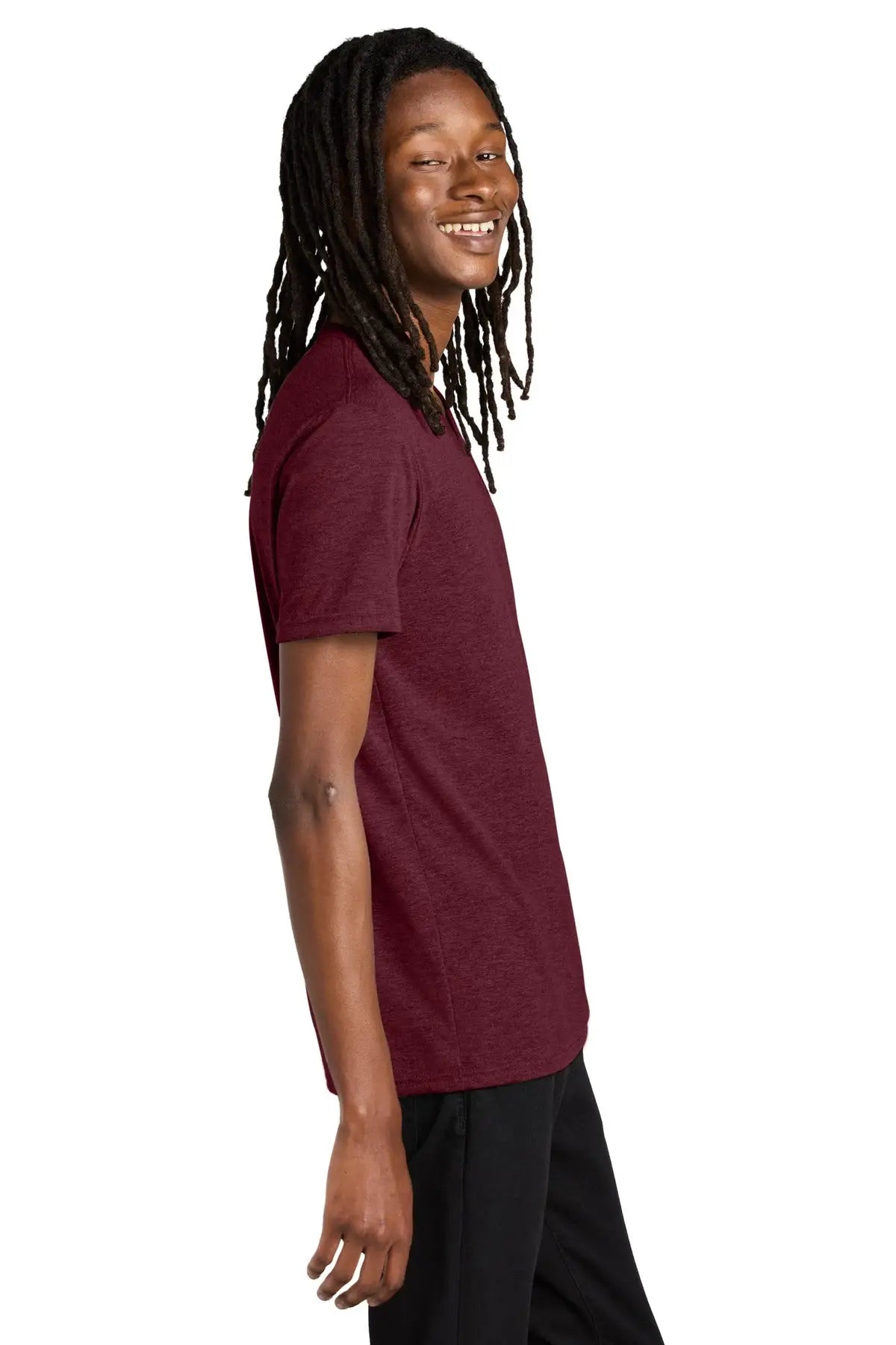Allmade Al2014 Allmade Unisex Tri-blend V-neck Tee - Vino Red