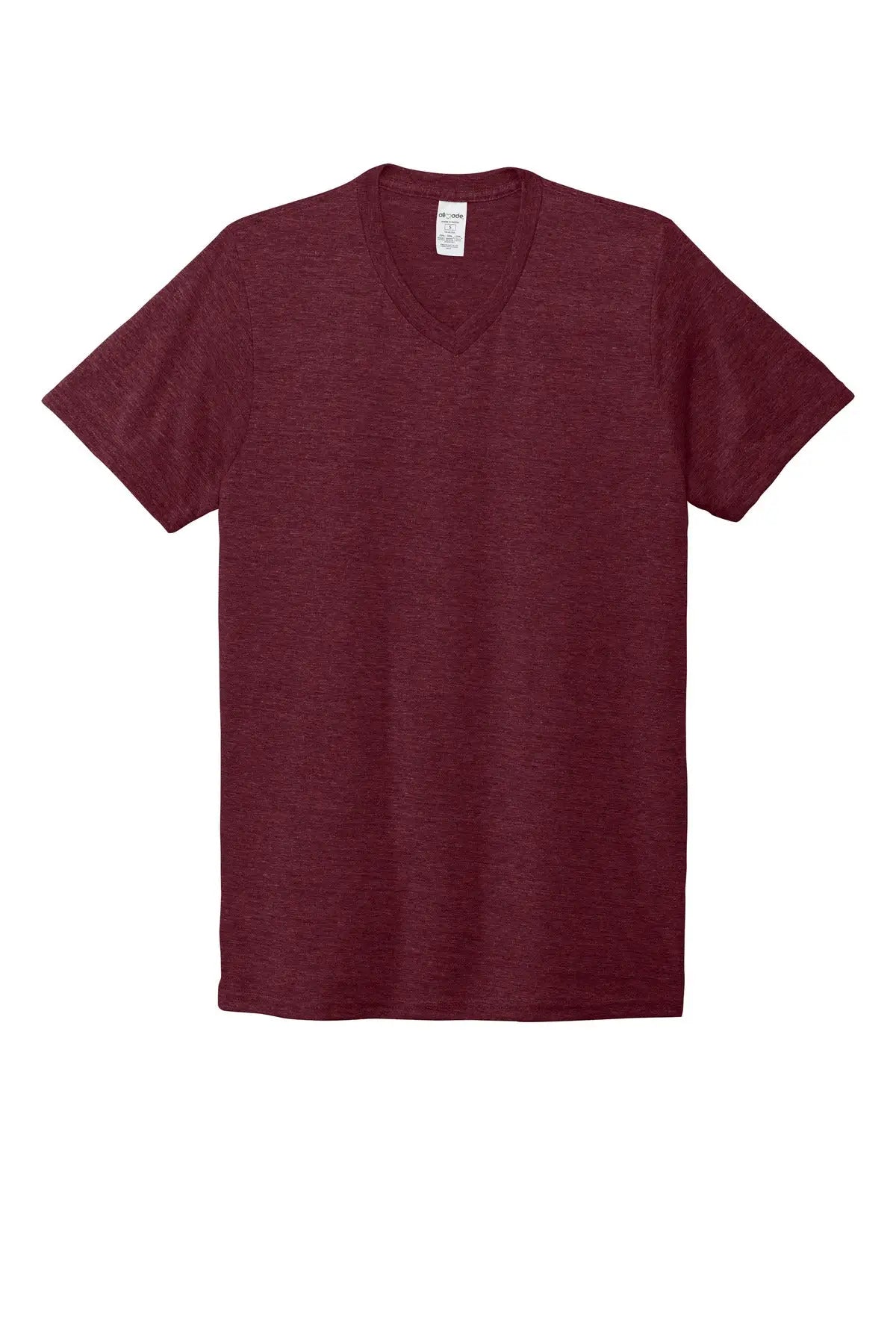 Allmade Al2014 Allmade Unisex Tri-blend V-neck Tee - Vino Red
