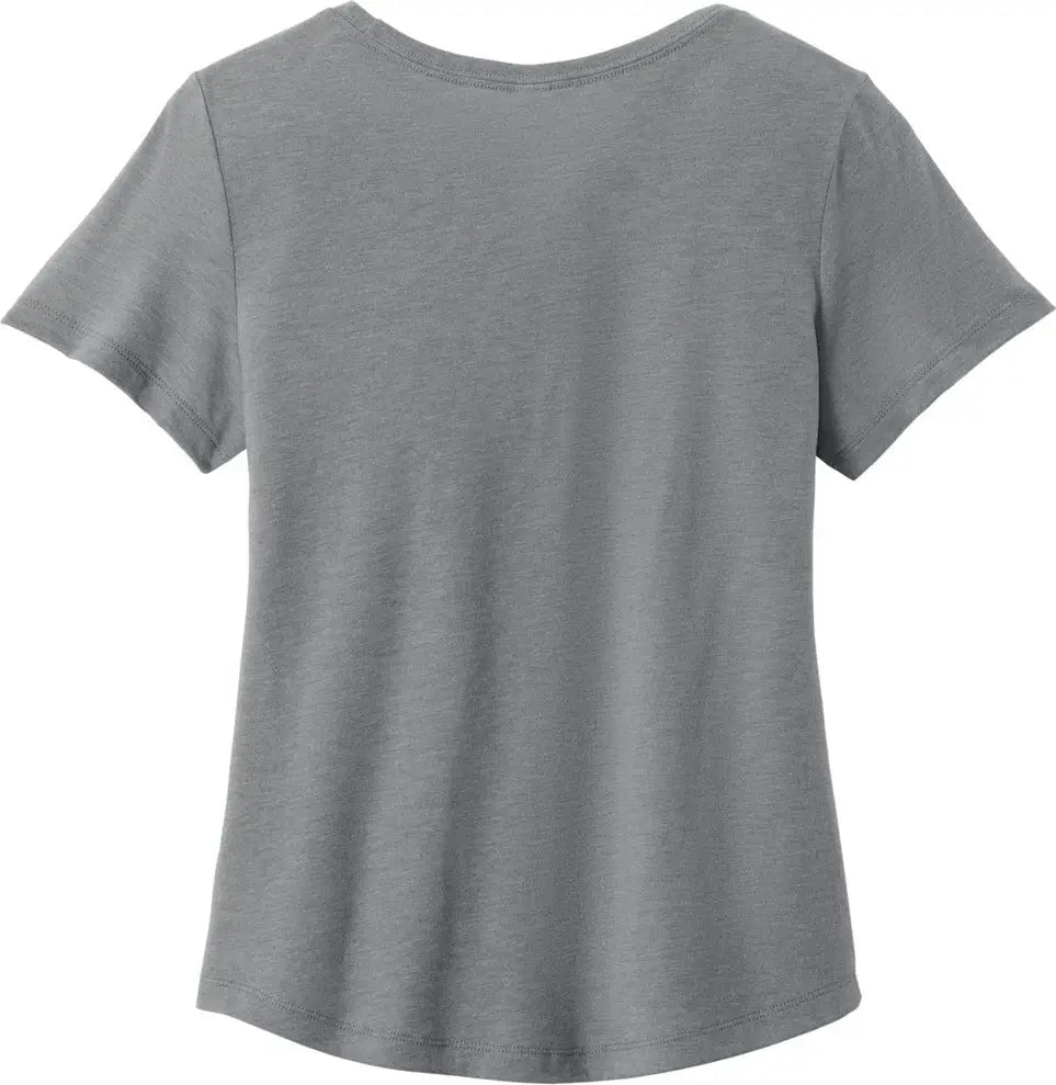 Allmade Al2015 Allmade Women’s Relaxed Tri-blend Scoop Neck Tee - Aluminum Gray