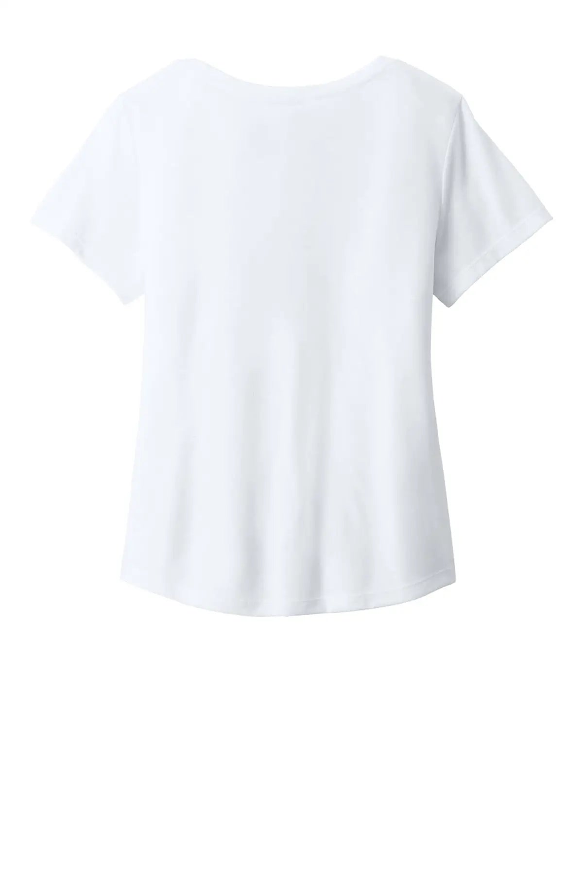 Allmade Al2015 Allmade Women’s Relaxed Tri-blend Scoop Neck Tee - Bright White