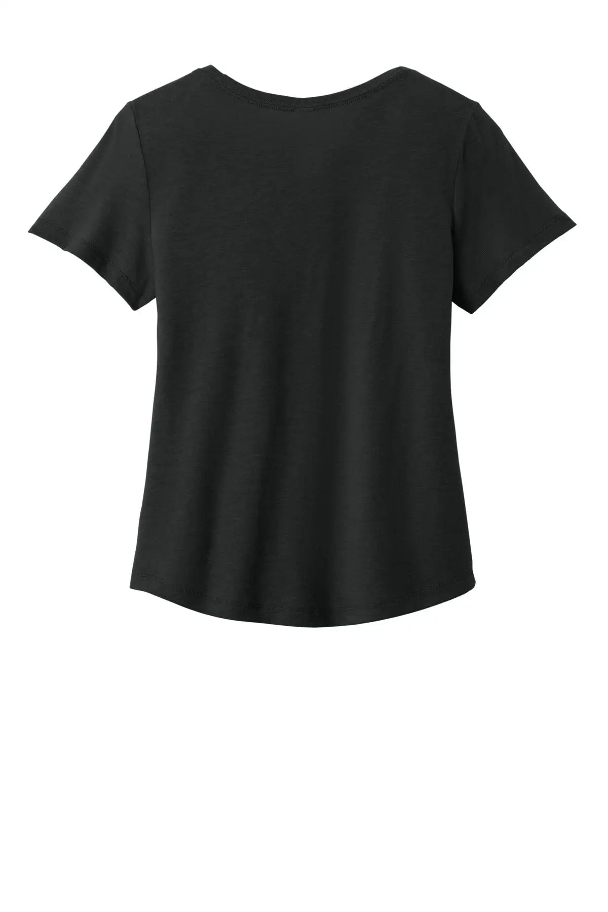 Allmade Al2015 Allmade Women’s Relaxed Tri-blend Scoop Neck Tee - Deep Black - Ladies Xs