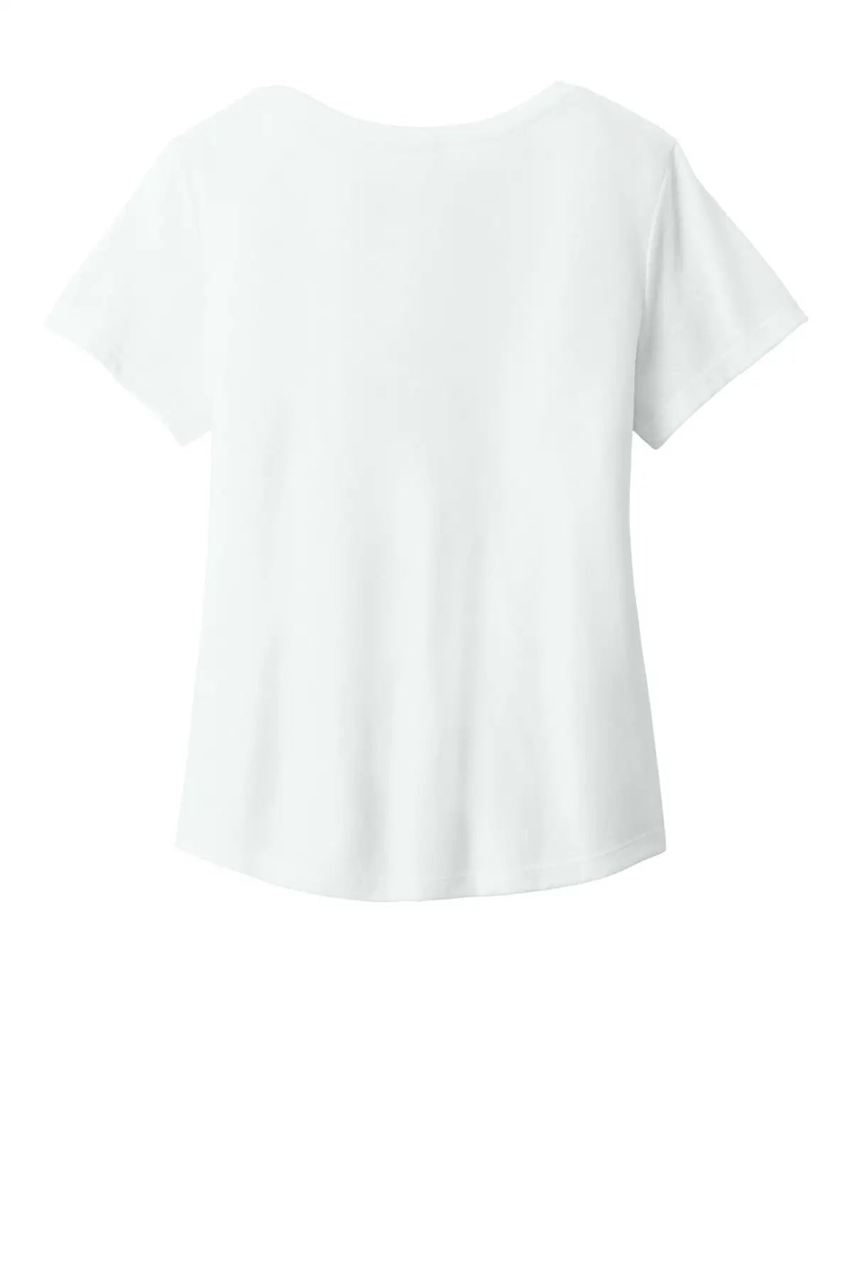 Allmade Al2015 Allmade Women’s Relaxed Tri-blend Scoop Neck Tee - Fairly White - Ladies Xs
