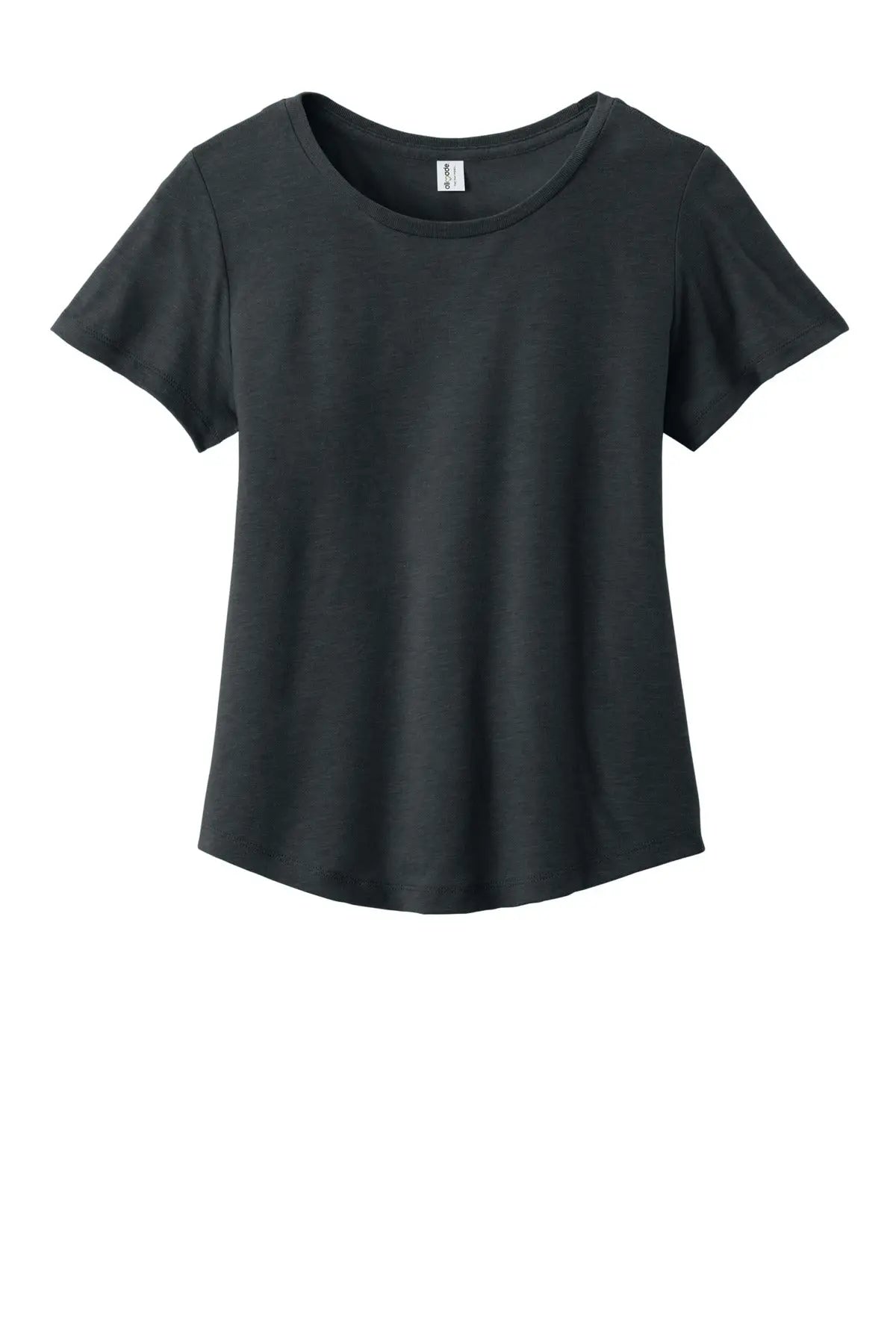 Allmade Al2015 Allmade Women’s Relaxed Tri-blend Scoop Neck Tee - Space Black