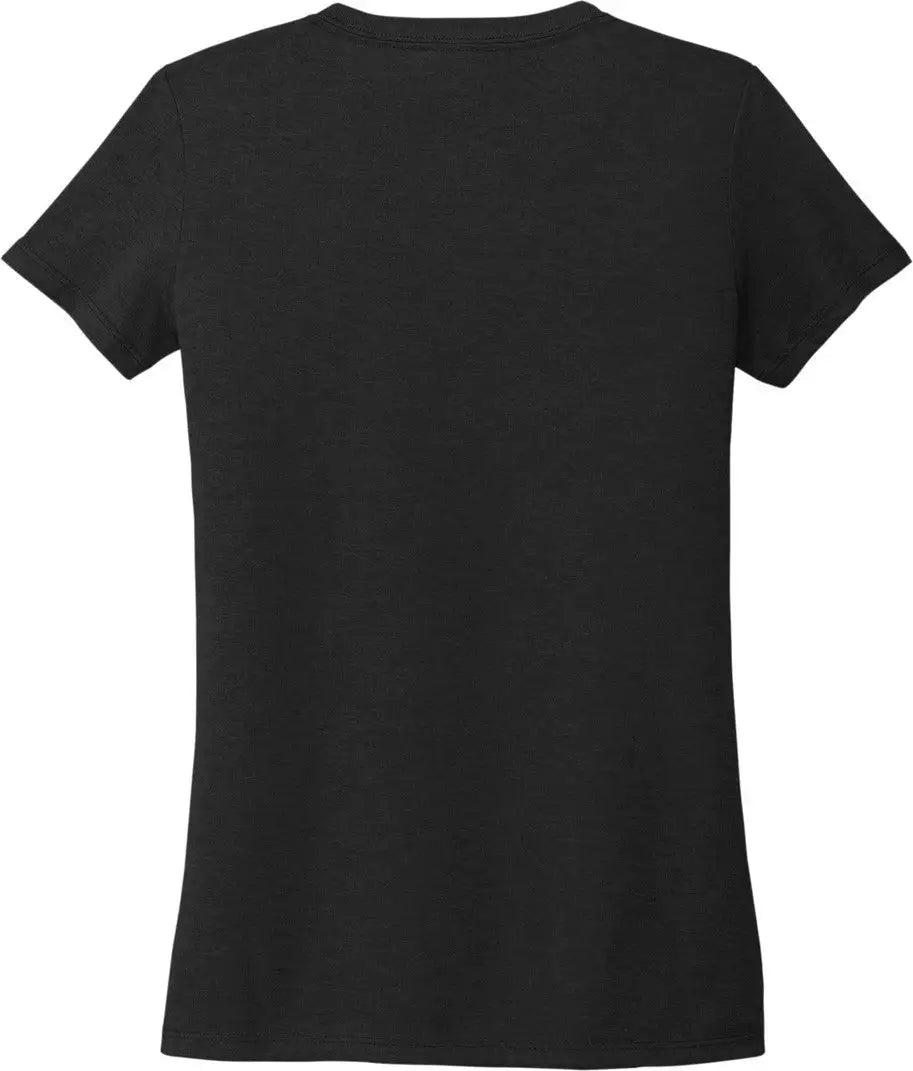 Allmade Al2018 Allmade Women’s Tri-blend V-neck Tee - Deep Black