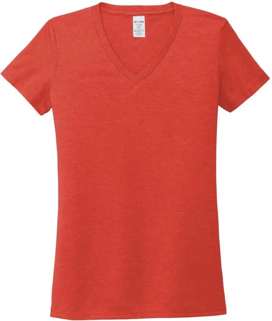 Allmade Al2018 Women’s Tri-blend V-neck Tee - Desert Sun
