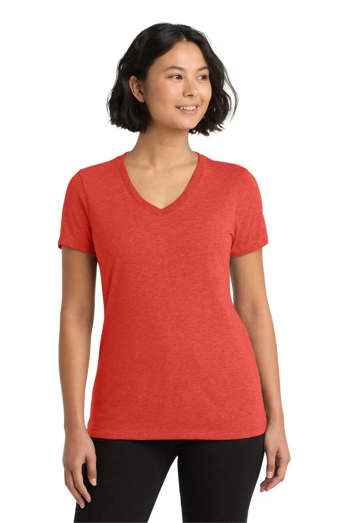Allmade Al2018 Women’s Tri-blend V-neck Tee - Desert Sun