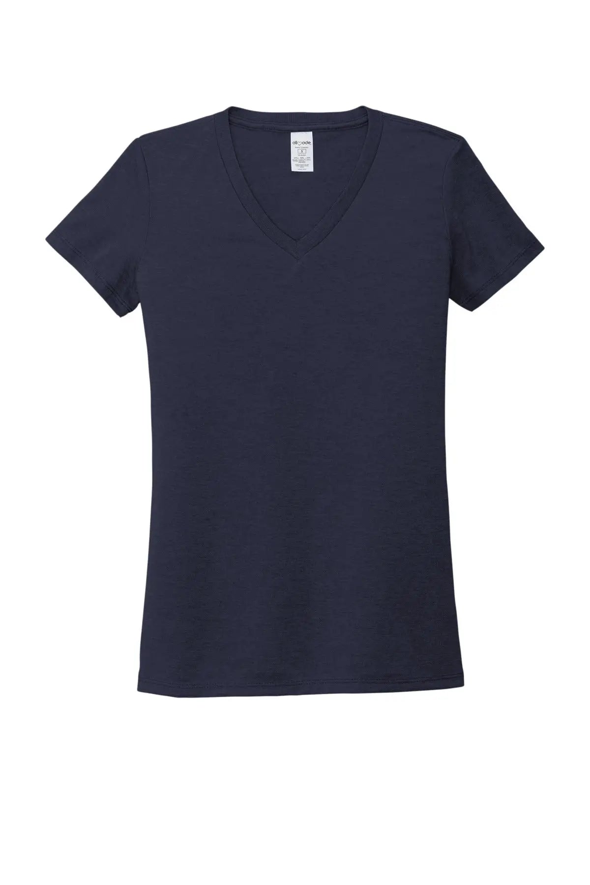 Allmade Al2018 Allmade Women’s Tri-blend V-neck Tee - Night Sky Navy