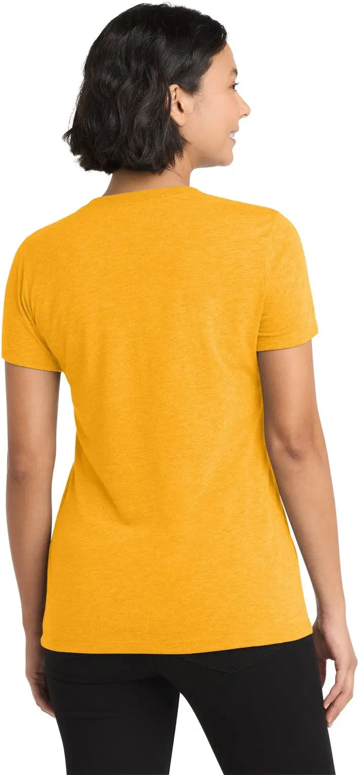 Allmade Al2018 Allmade Women’s Tri-blend V-neck Tee - Orange you Fancy