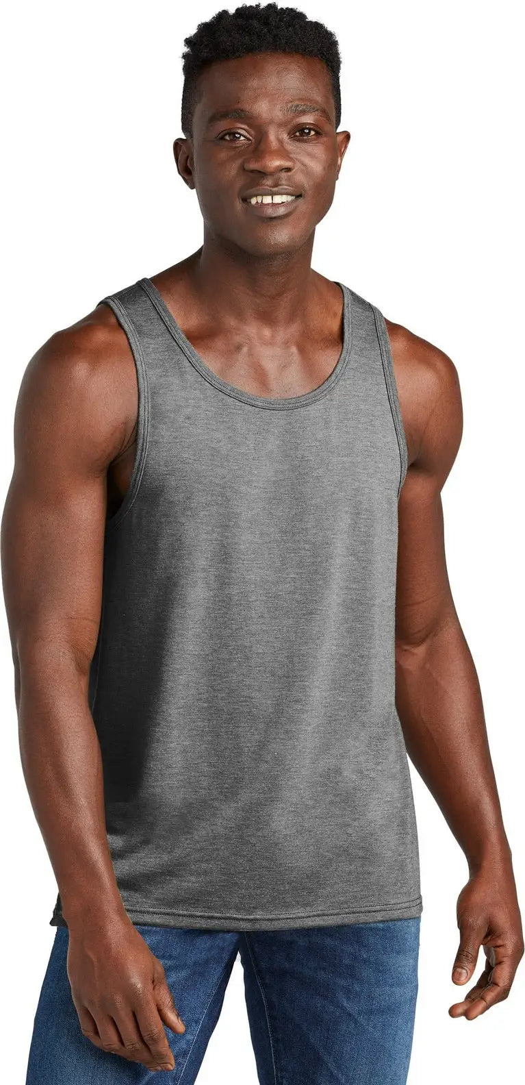 Allmade Al2019 Allmade Unisex Tri-blend Tank - Aluminum Gray - Adult Xs