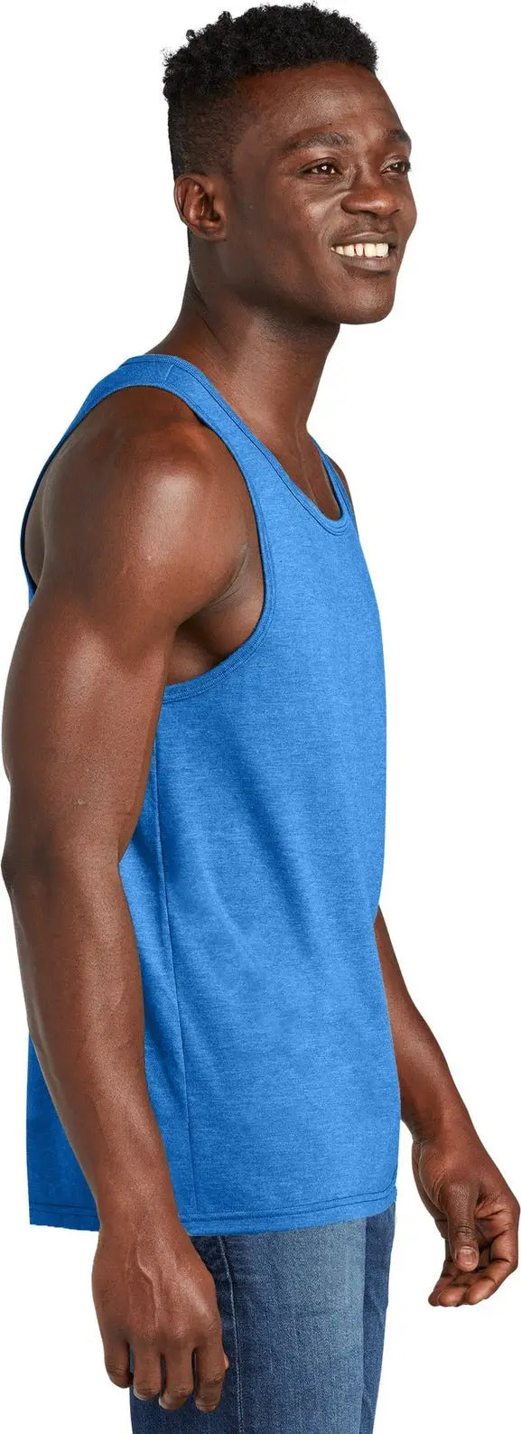 Allmade Al2019 Allmade Unisex Tri-blend Tank - Azure Blue