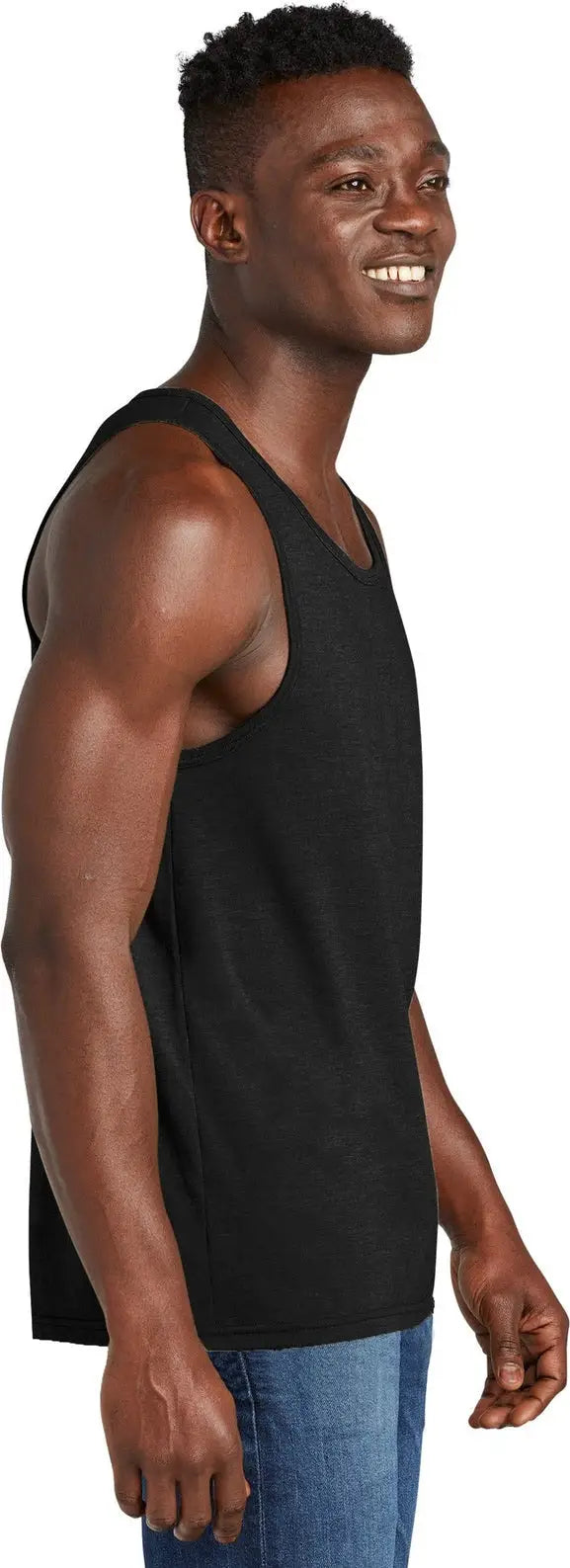 Allmade Al2019 Allmade Unisex Tri-blend Tank - Deep Black