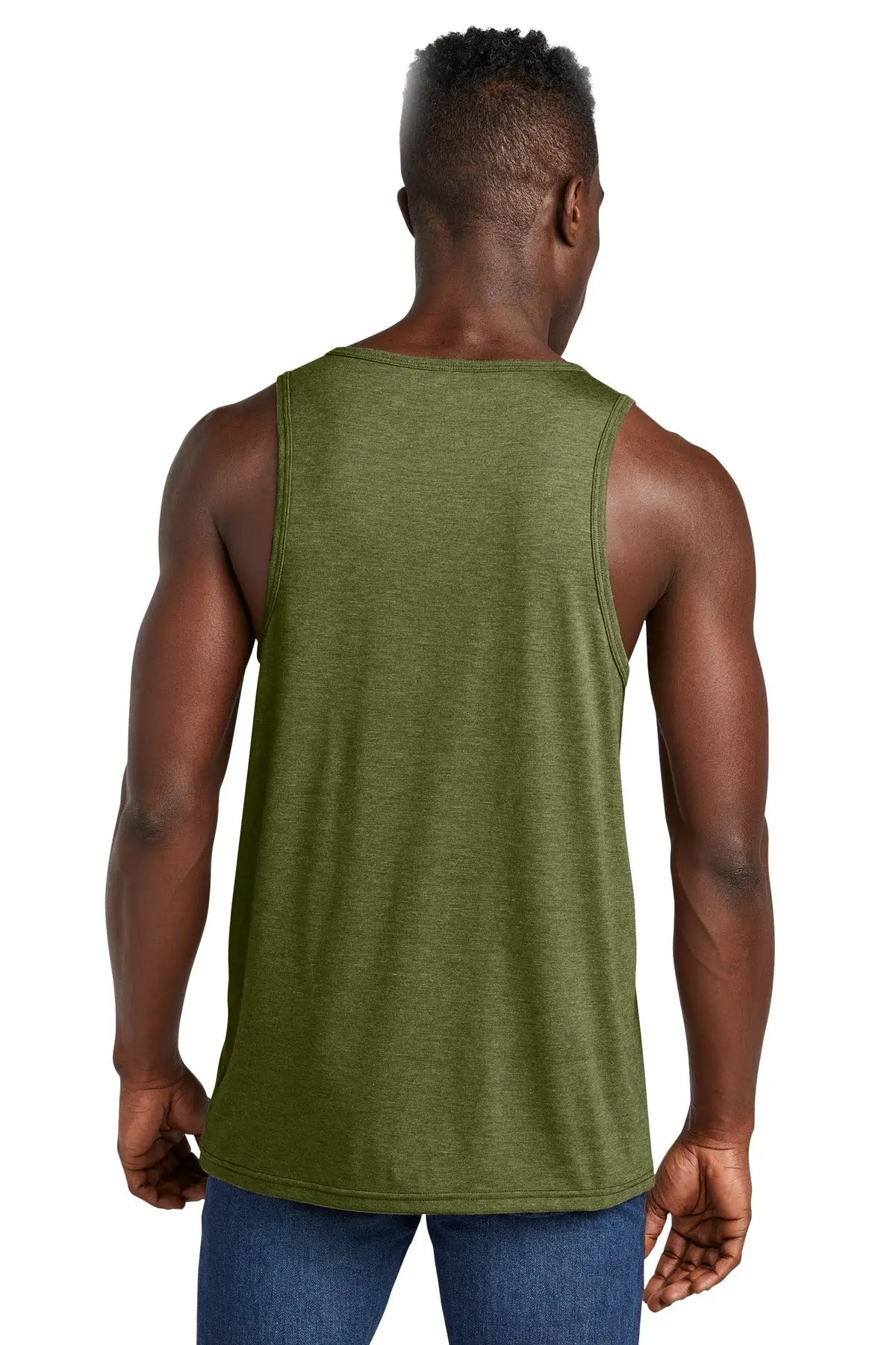 Allmade Al2019 Allmade Unisex Tri-blend Tank - Olive you Green