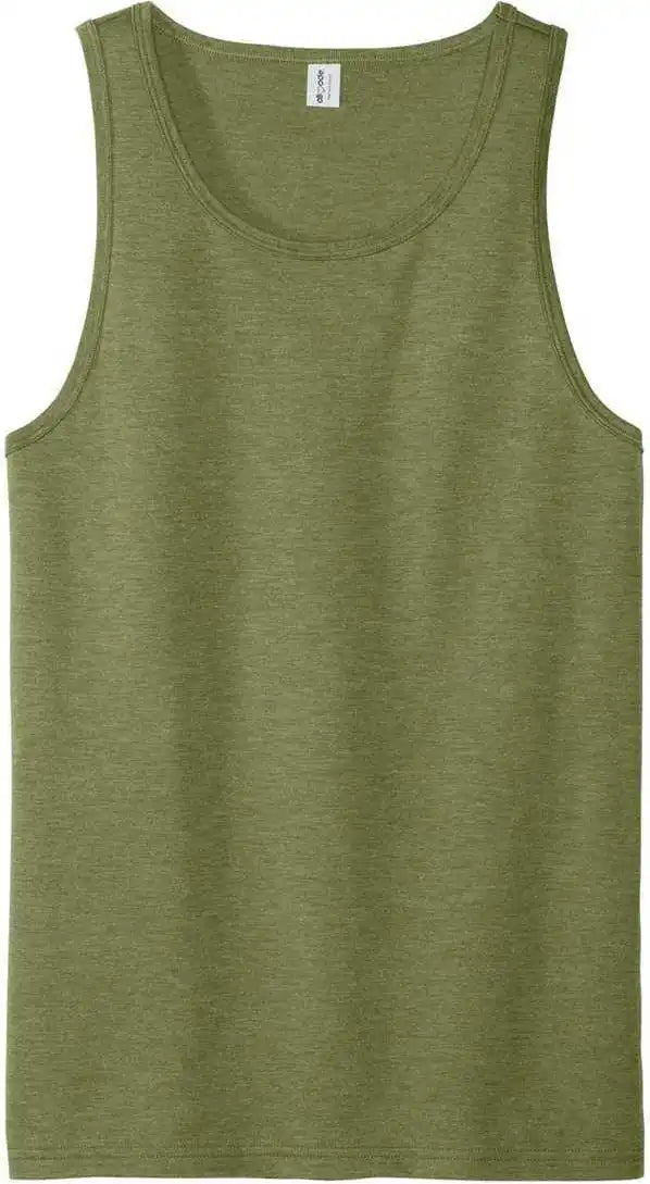 Allmade Al2019 Unisex Tri-blend Tank - Olive you Green