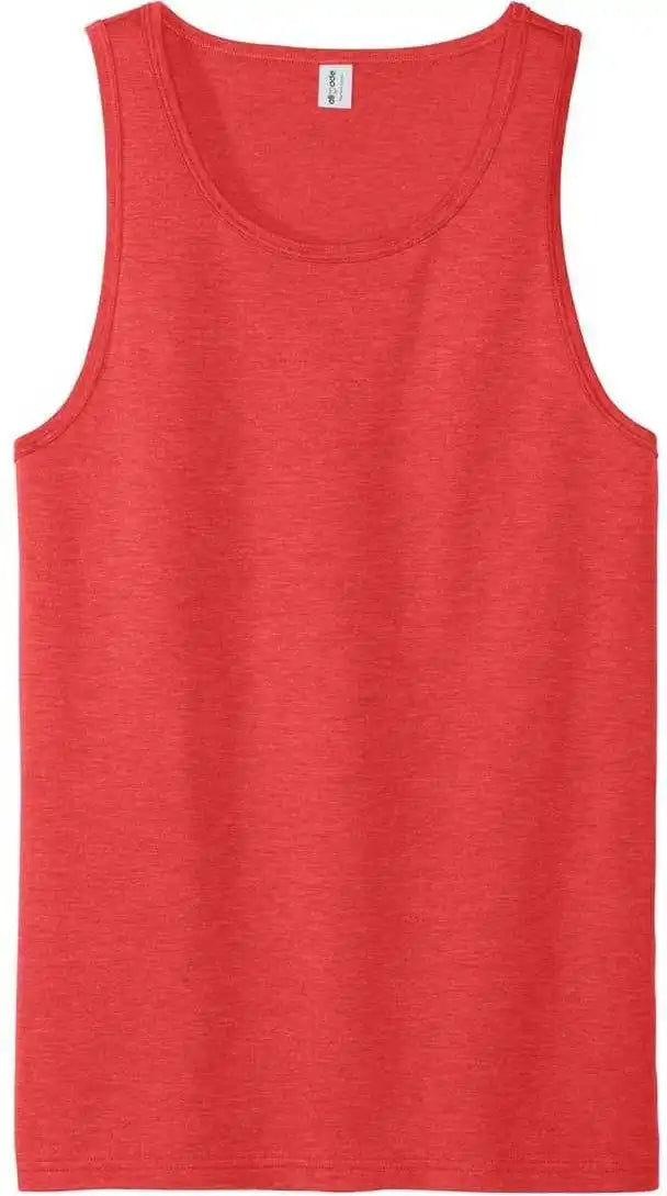 Allmade Al2019 Unisex Tri-blend Tank - Rise Up Red - Adult l
