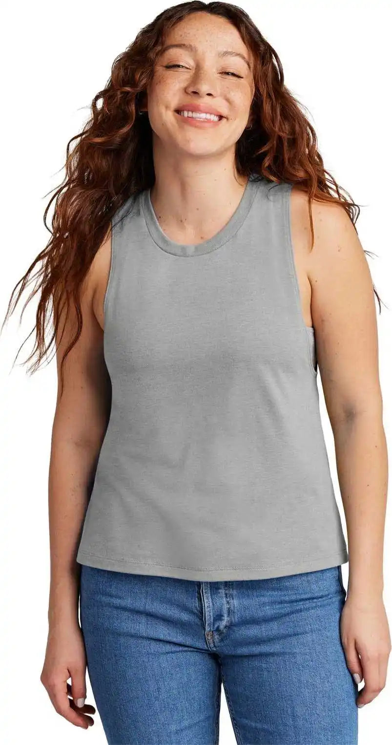 Allmade Al2020 Women’s Tri-blend Muscle Tank - Aluminum Grey