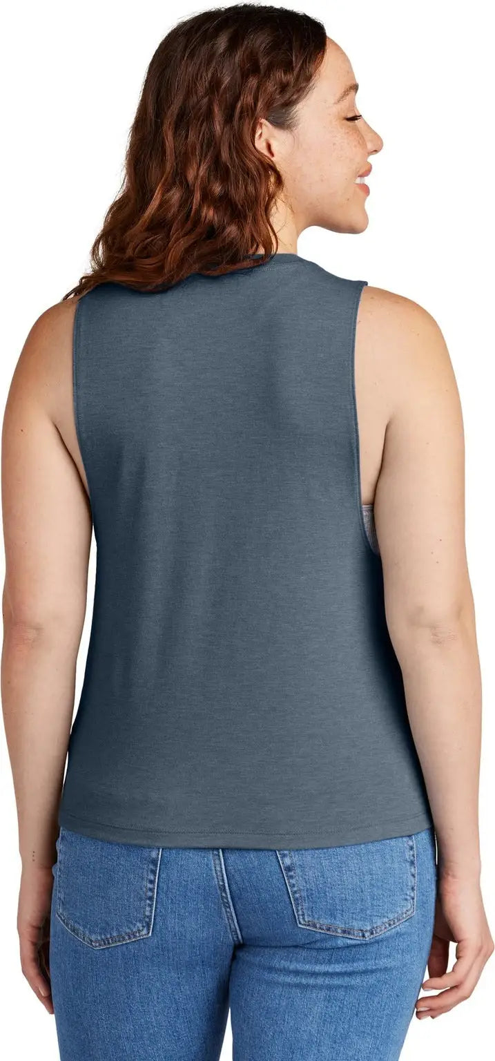 Allmade Al2020 Allmade Women’s Tri-blend Muscle Tank - Rebel Blue