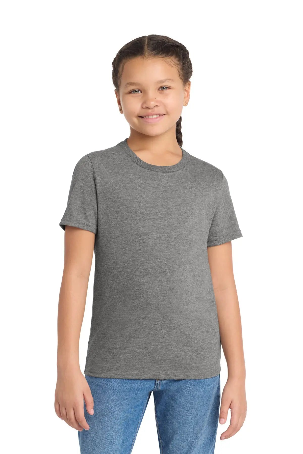 Allmade Al207 Allmade Youth Tri-blend Tee - Aluminum Gray - Xs