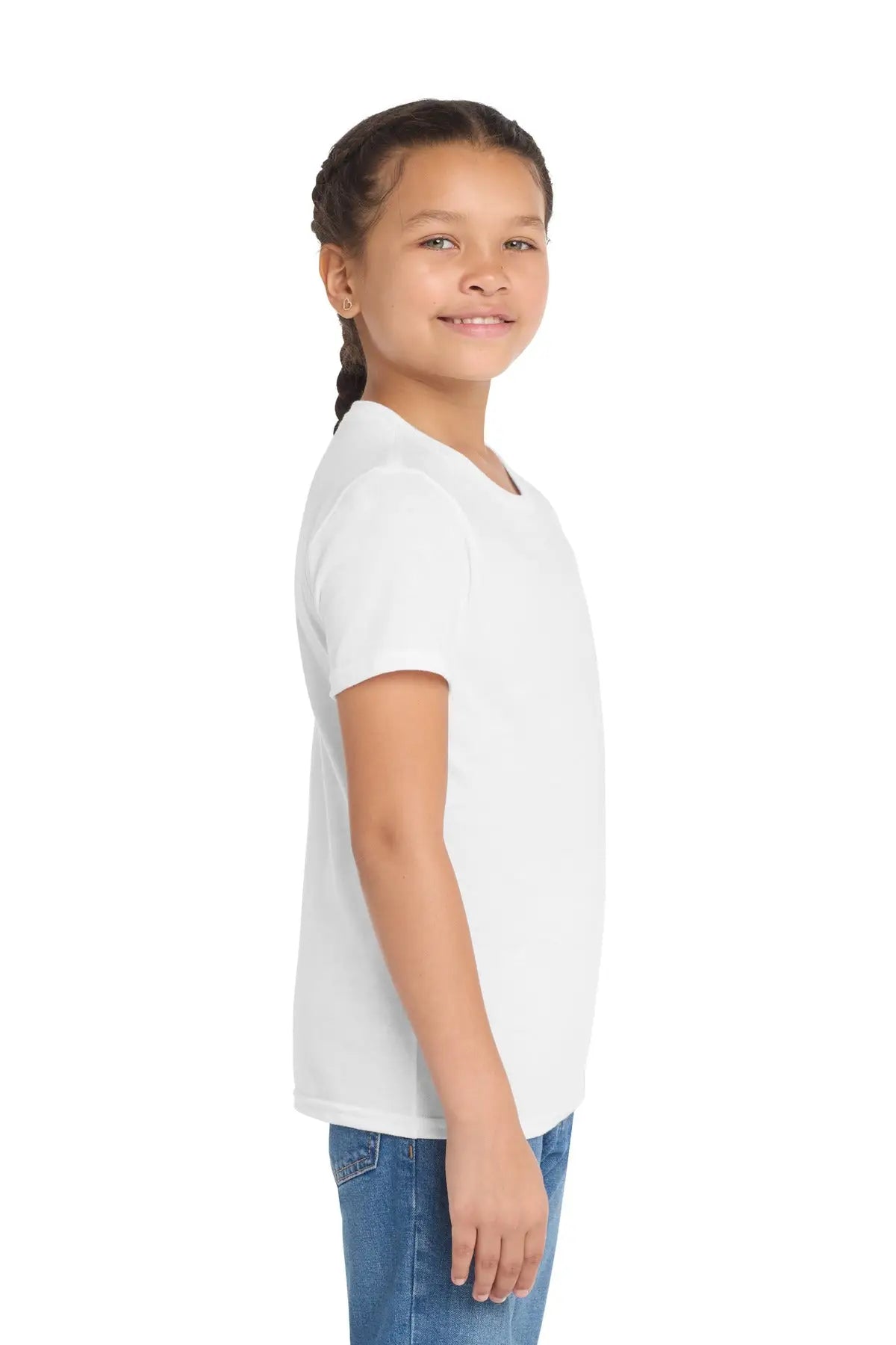 Allmade Al207 Allmade Youth Tri-blend Tee - Bright White