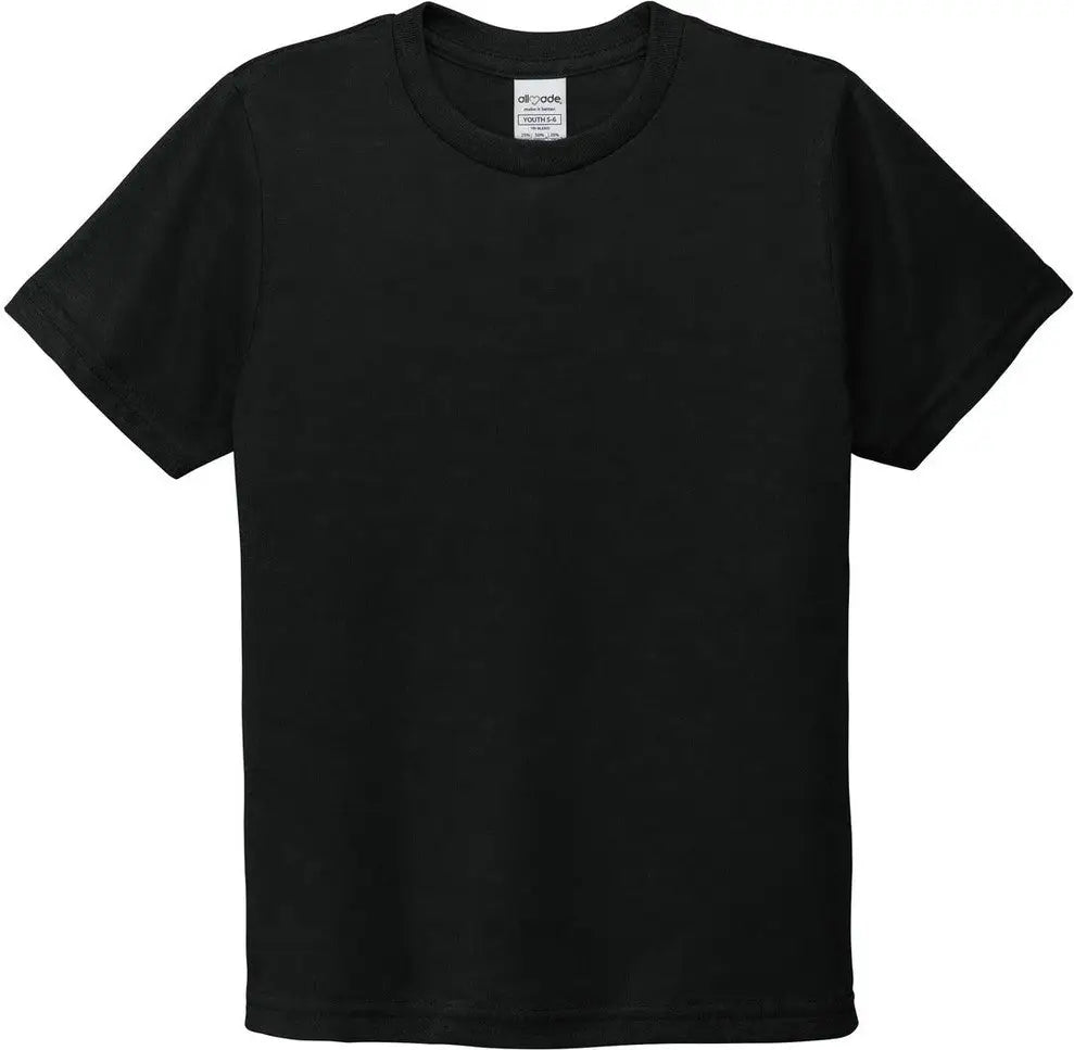 Allmade Al207 Allmade Youth Tri-blend Tee - Deep Black