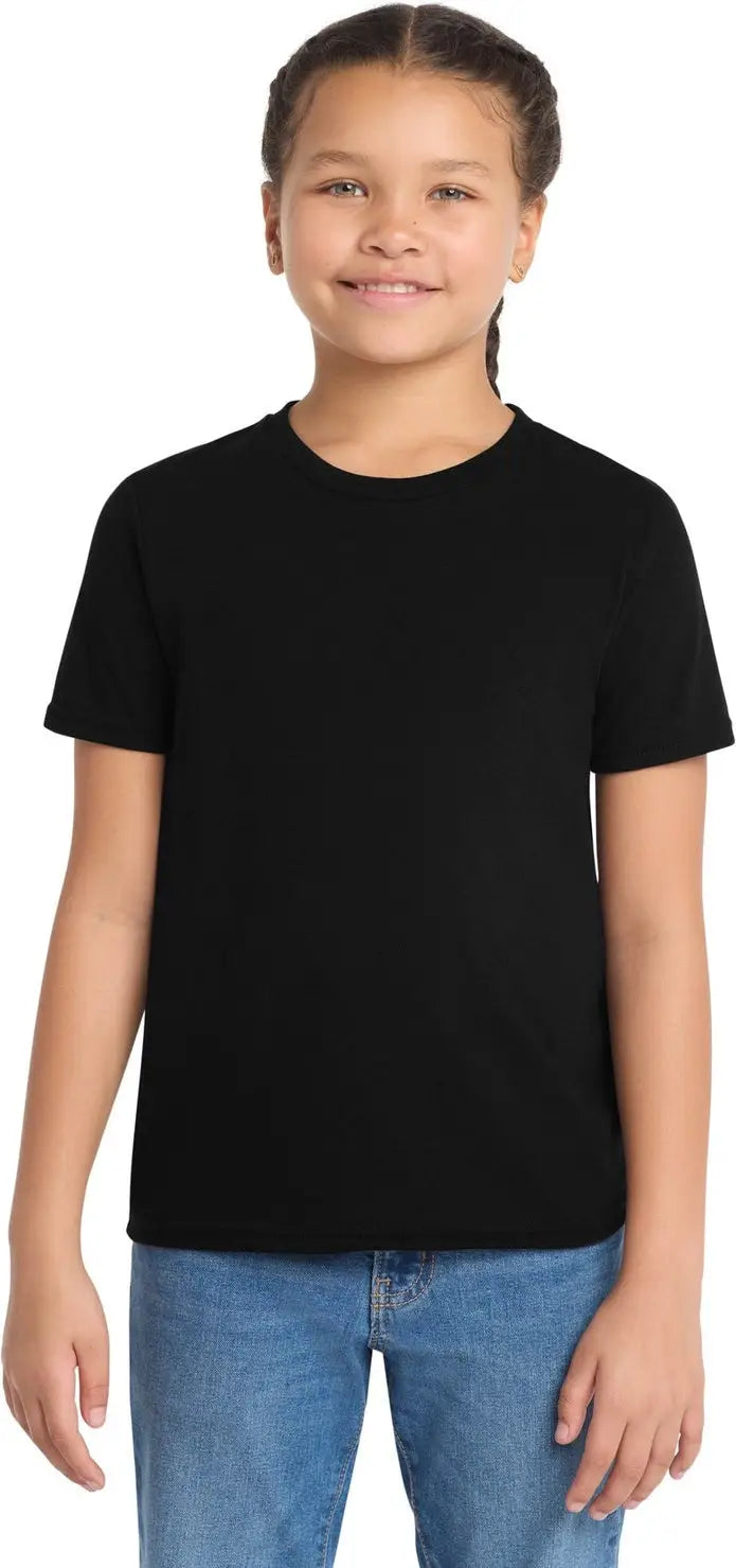 Allmade Al207 Allmade Youth Tri-blend Tee - Deep Black - Xs