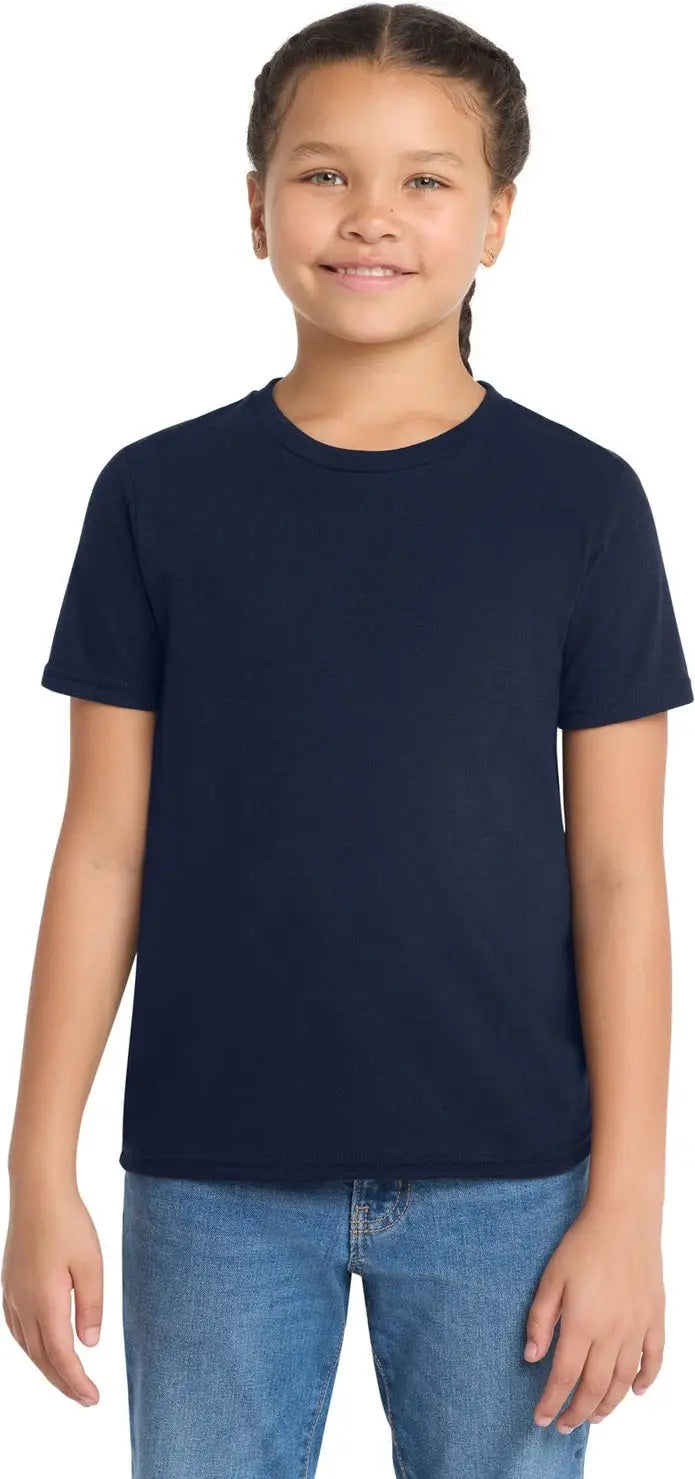 Allmade Al207 Youth Tri-blend Tee - Night Sky Navy