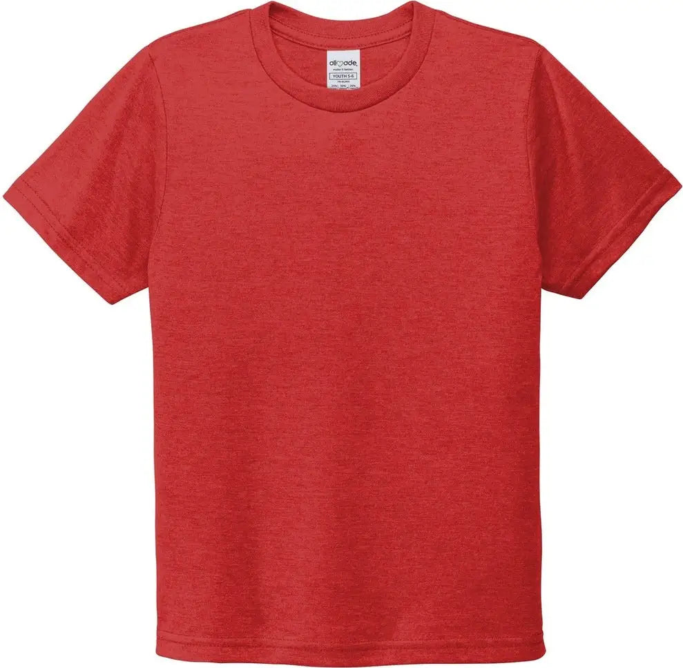 Allmade Al207 Allmade Youth Tri-blend Tee - Rise Up Red