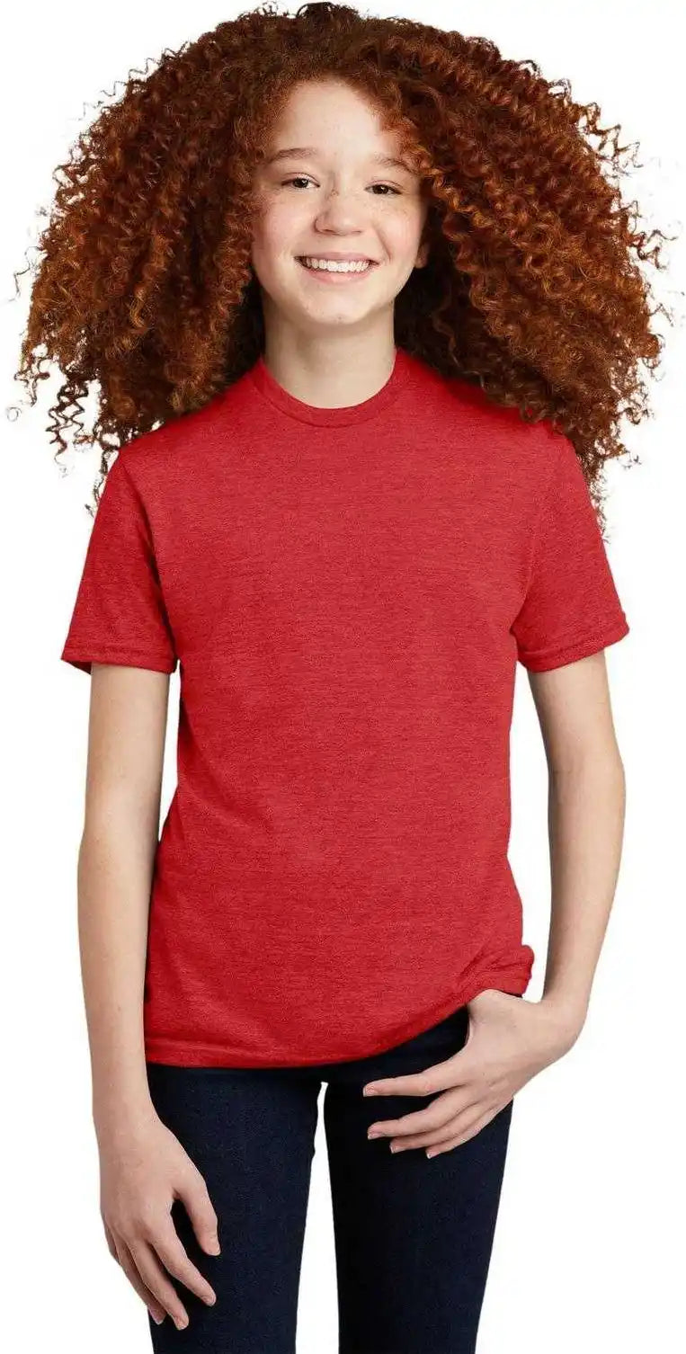 Allmade Al207 Youth Tri-blend Tee - Rise Up Red
