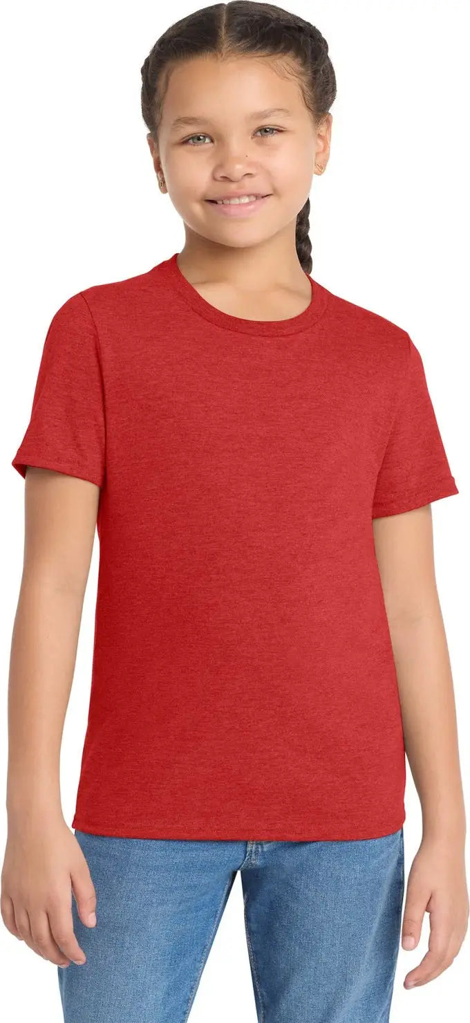 Allmade Al207 Allmade Youth Tri-blend Tee - Rise Up Red