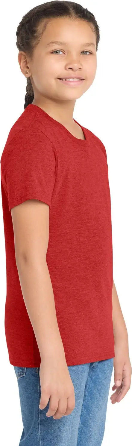 Allmade Al207 Allmade Youth Tri-blend Tee - Rise Up Red