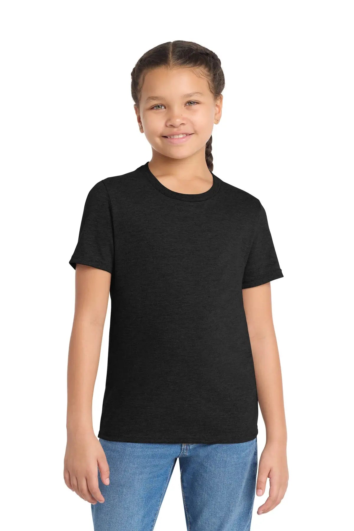 Allmade Al207 Allmade Youth Tri-blend Tee - Space Black - Xs