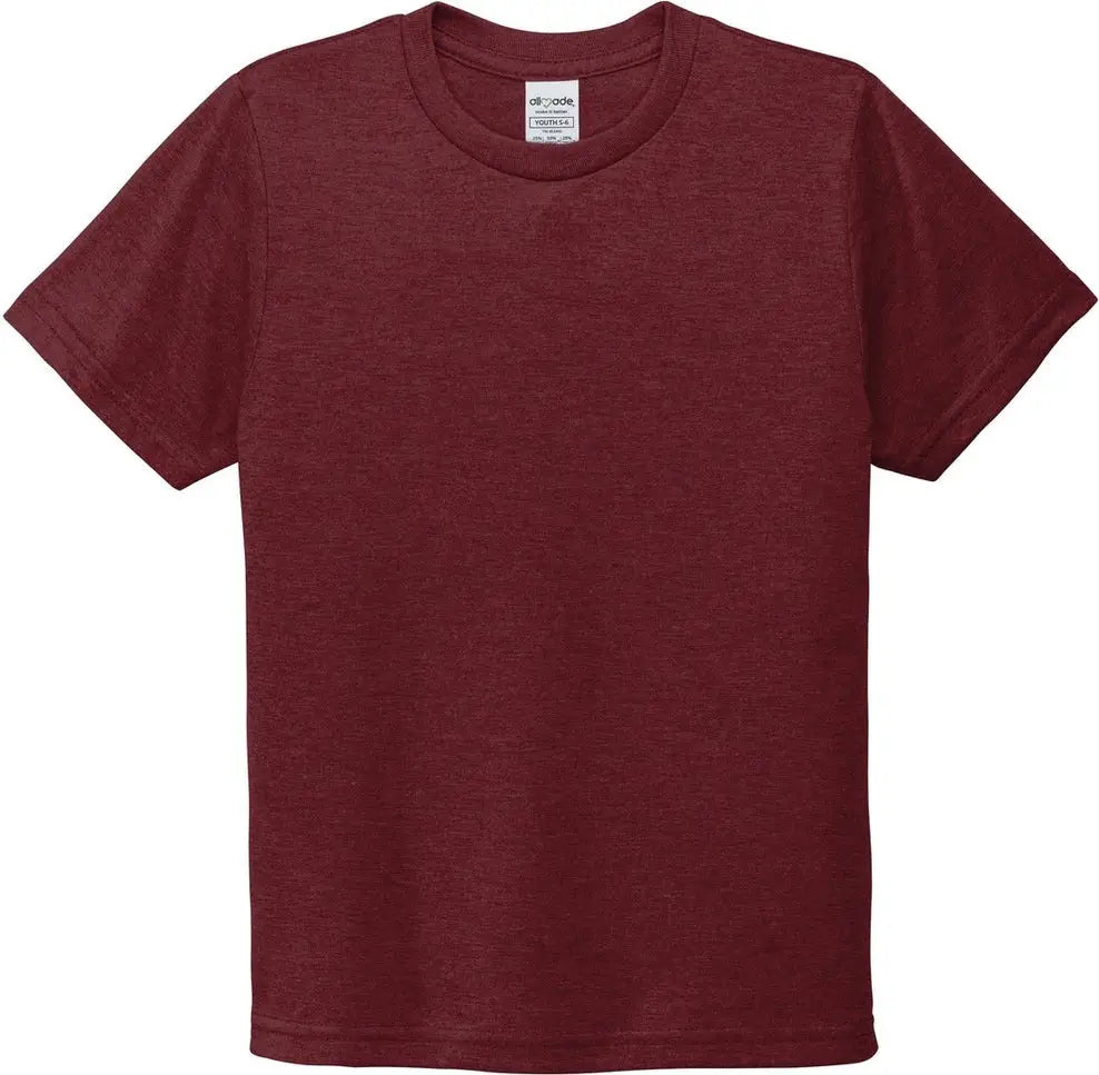 Allmade Al207 Allmade Youth Tri-blend Tee - Vino Red