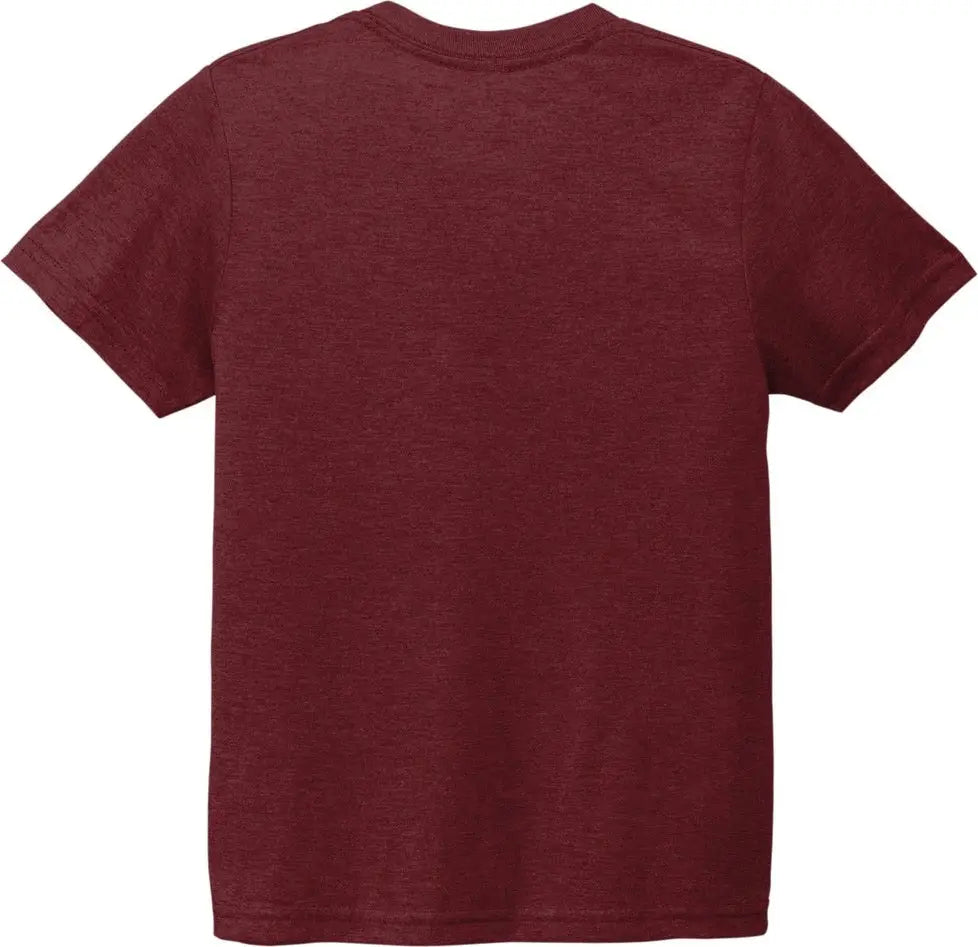 Allmade Al207 Allmade Youth Tri-blend Tee - Vino Red - Xs