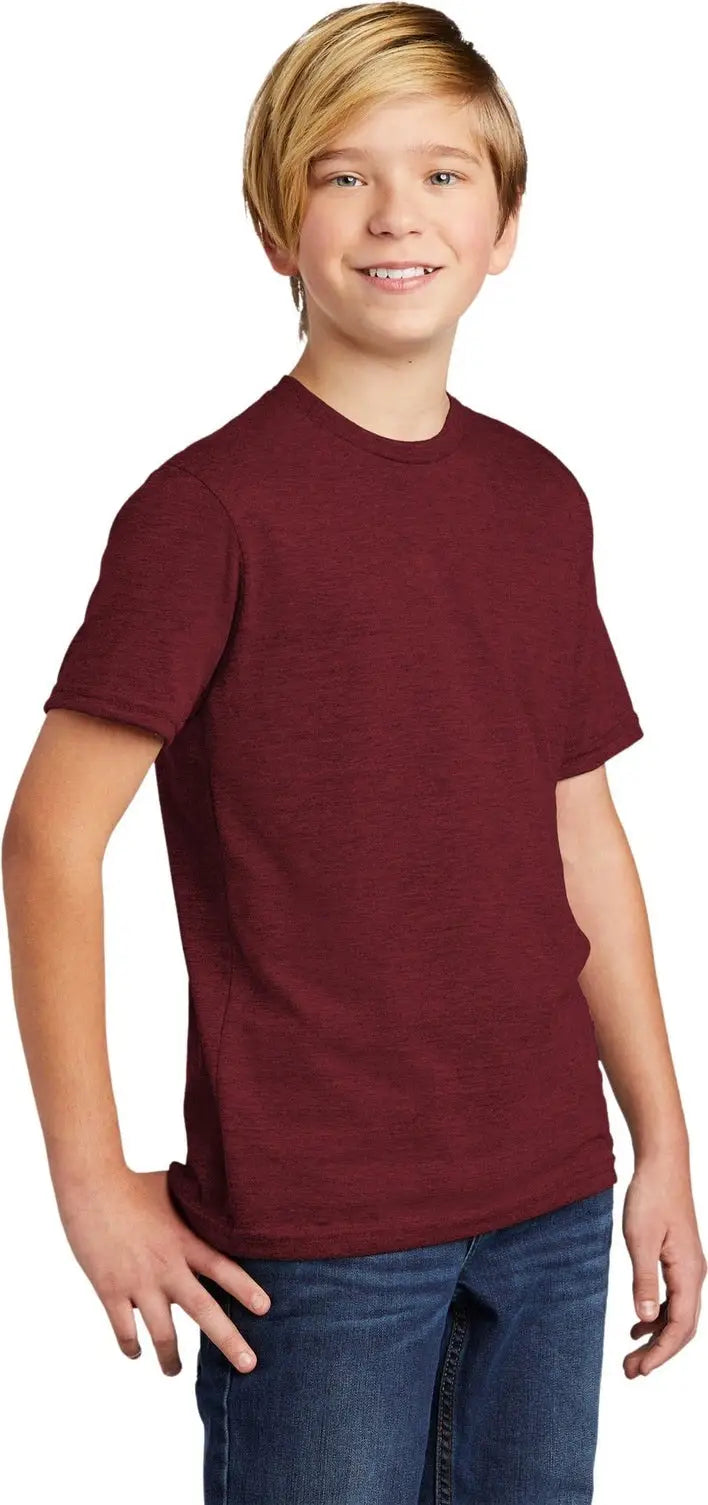 Allmade Al207 Allmade Youth Tri-blend Tee - Vino Red
