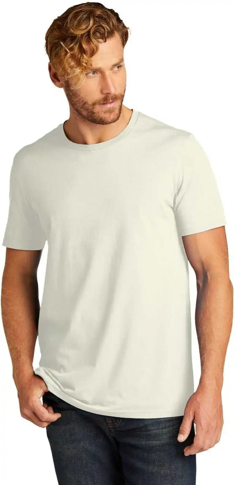 Allmade Al2100 Unisex Organic Cotton Tee - White Sand