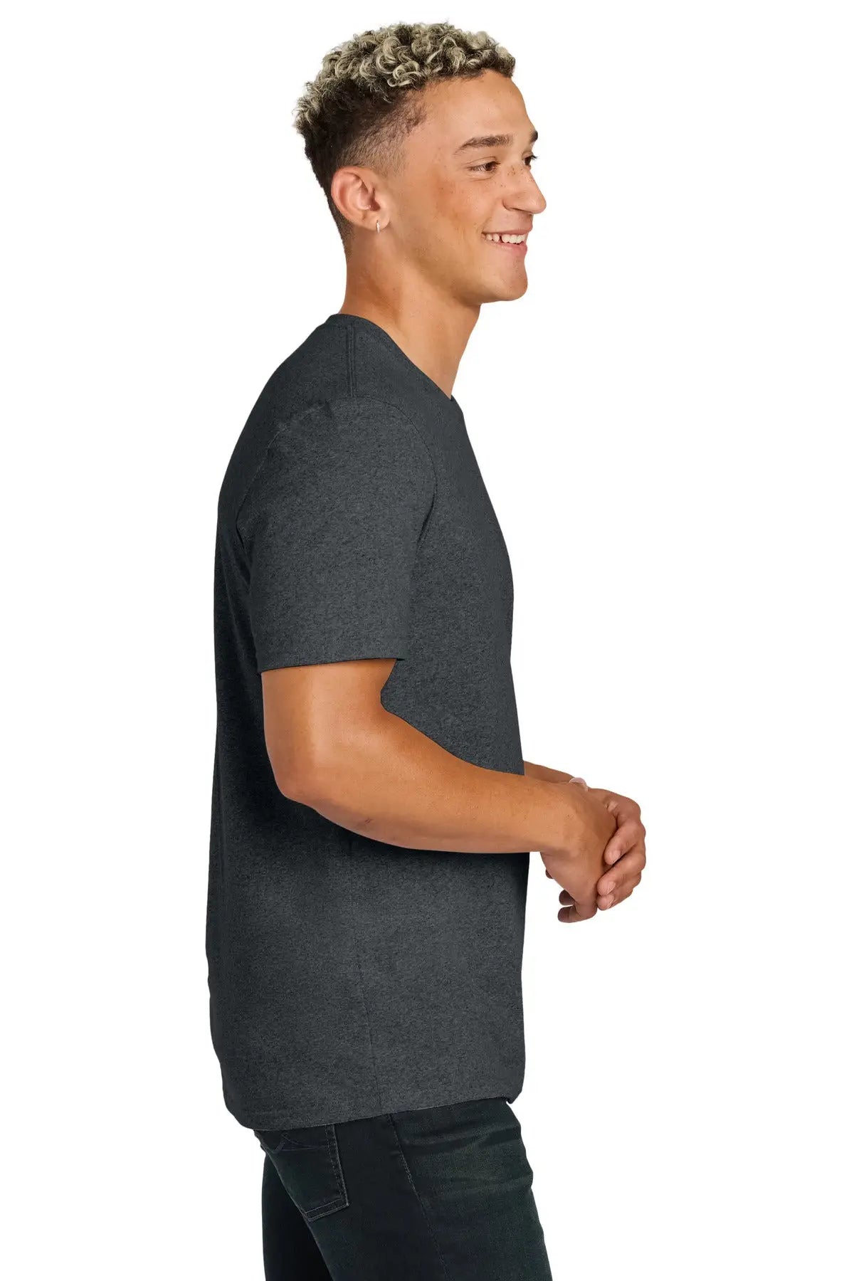 Allmade Al2300 Allmade Unisex Recycled Blend Tee - Charcoal Heather