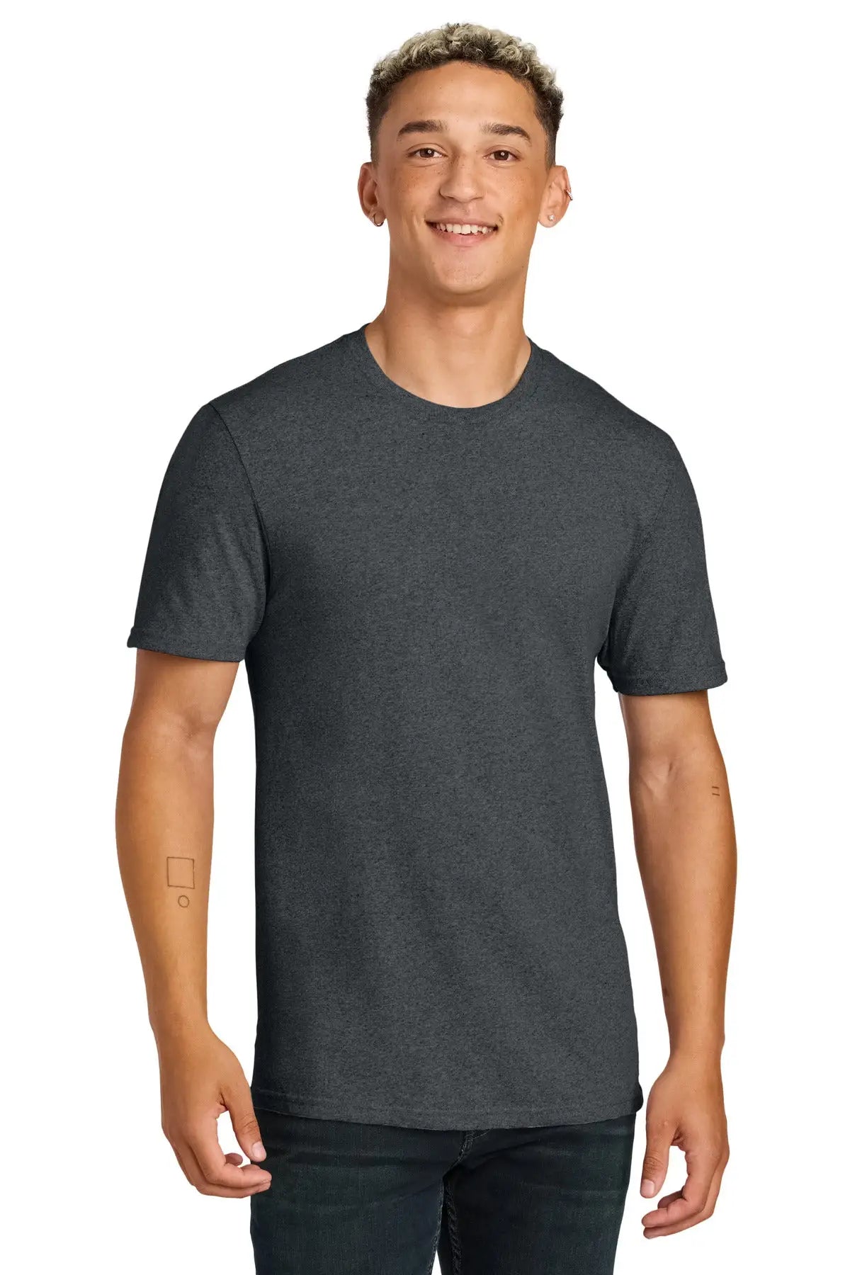 Allmade Al2300 Allmade Unisex Recycled Blend Tee - Charcoal Heather - Reloaded / Adult Xs
