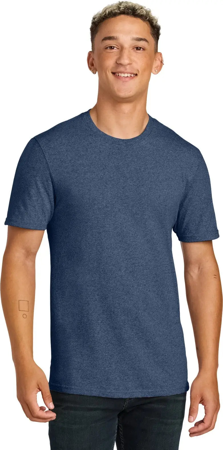 Allmade Al2300 Unisex Recycled Blend Tee - Navy Heather