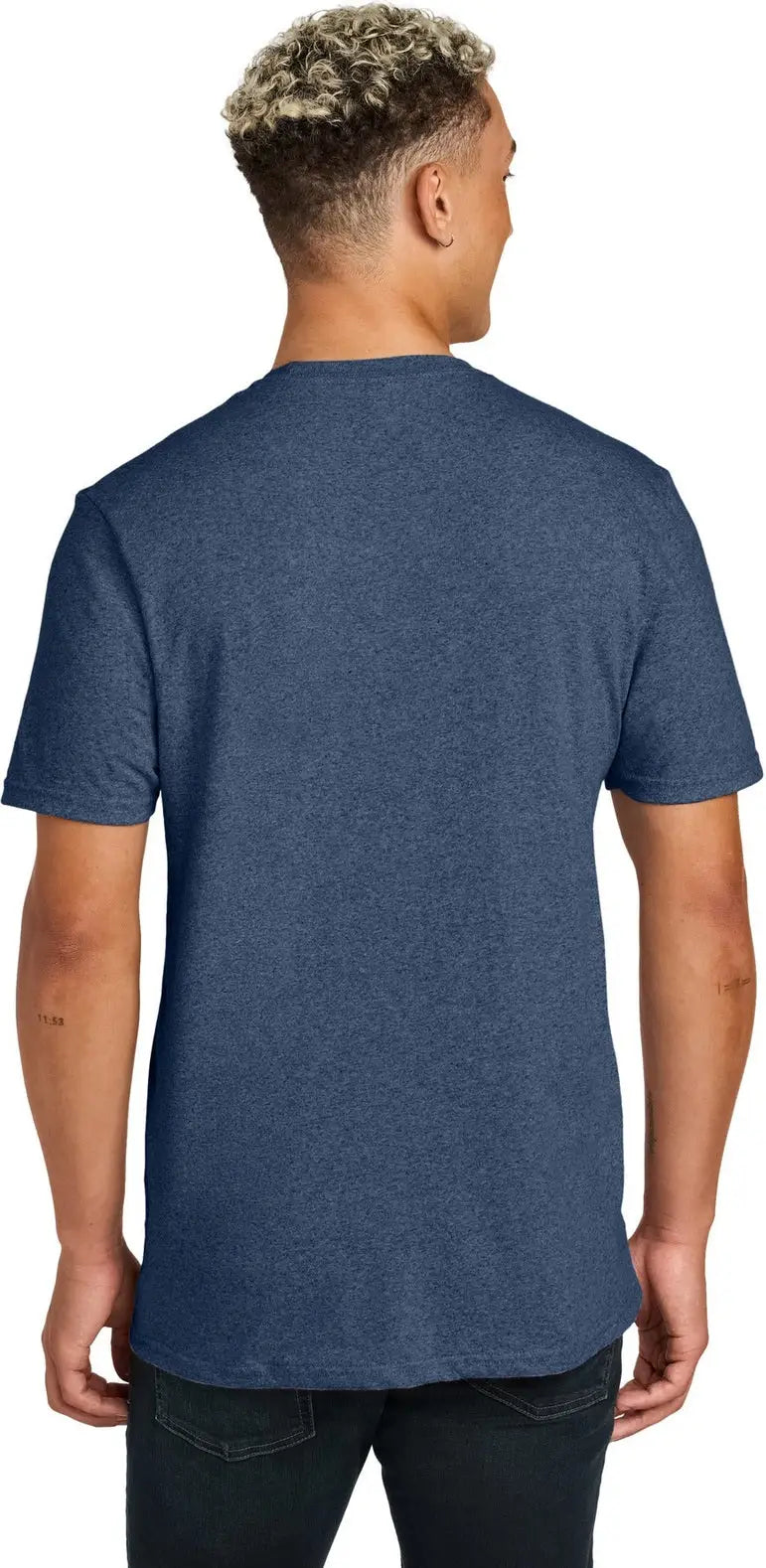 Allmade Al2300 Allmade Unisex Recycled Blend Tee - Navy Heather