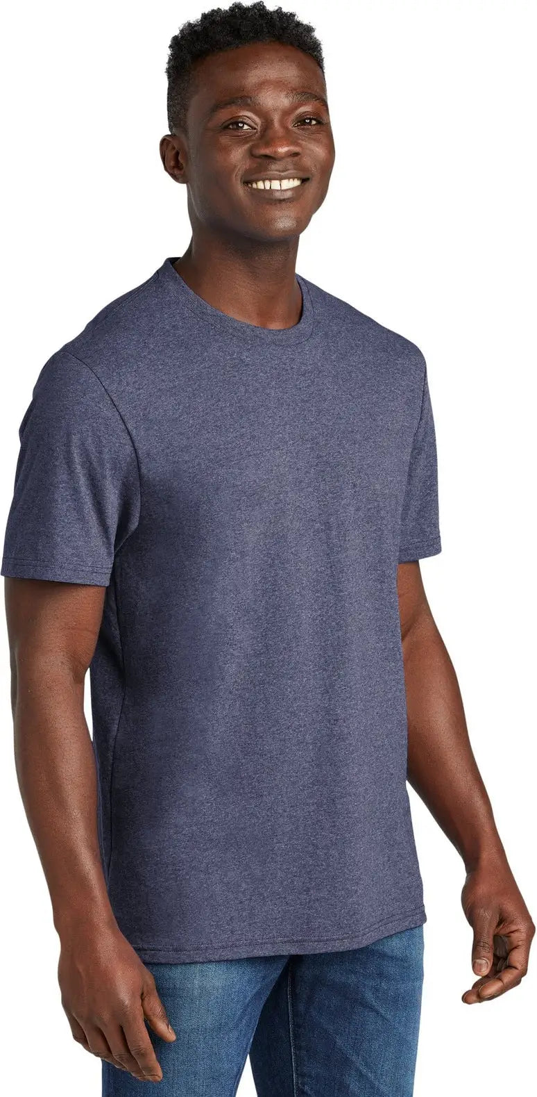 Allmade Al2300 Allmade Unisex Recycled Blend Tee - Navy Heather